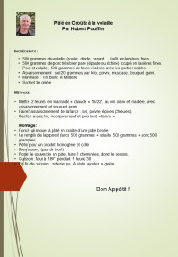 VACV Recette