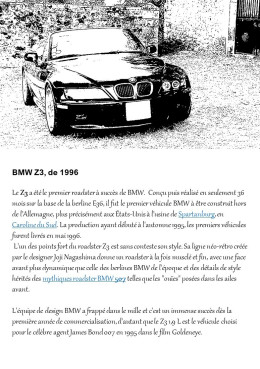 VACV Fiche BMW Z3