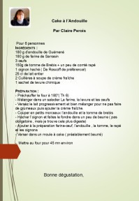 VACV Recette paté en croute Porc